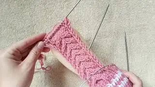 Нарядные следки на двух спицах 😉 Подробный МК 🥰