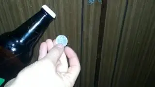 How to open a bottle with a coin?