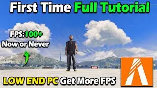 FiveM LOW END PC Complete Tutorial To Get More FPS - For Low RAM & GPU Get 100+ FPS Now or Never!