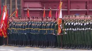Russia's Victory Day Parade 2021 in Moscow On Red Square
