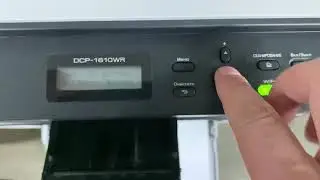 Замените тонер dcp-1610wr или как сбросить счётчик фотобарана