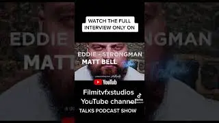 Eddie Hall StrongMan Director Talks
