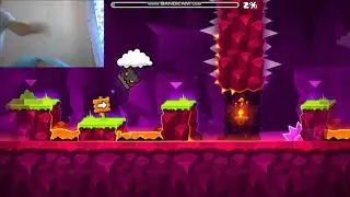 БАТЯ ПРОХОДИТ FINGERDASH ГОЛОВОЙ СЫНА | GEOMETRY DASH