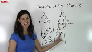 GCF Using Exponents