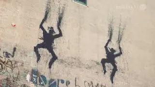 Shadowman – Richard Hambleton. Photographs by Vera Isler and Thomas Christ at Artstübli, Basel