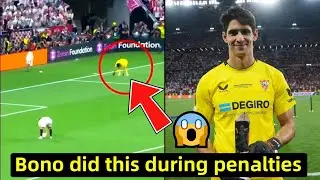 Bono did this during Sevilla penalty vs Roma