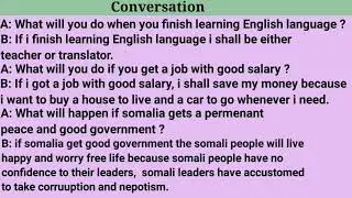 Ku Baro English ka AF somali || Wadasheekeysi xiisa bdn.