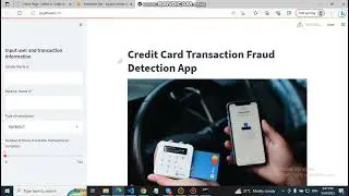 Financial Fraud Detection by using Machine Learning and Django Framework