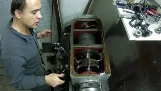 Система смазки передней бабки 1Е61М (На подшипниках)