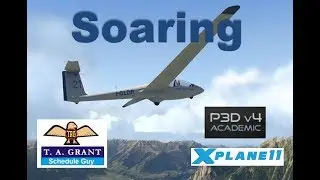 Soaring in X-Plane 11 and P3Dv4.5