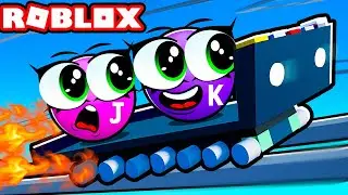 Cart Ride but You're a Ball! | Roblox