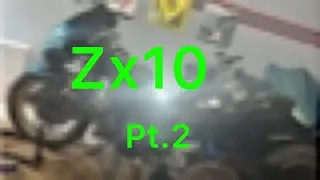 ZX10 pt2 motor is back in will it start?