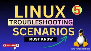 Linux Troubleshooting Commands Asked In Interviews | Linux Real-time Based Scenarios | Part-5