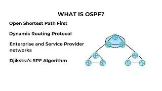 Understanding OSPF: Open Shortest Path First Explained in 1 Minute
