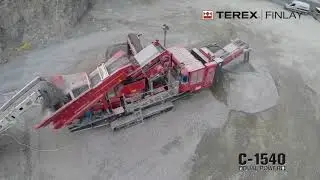 Дизель электричекая дробилка Terex Finlay C 1540 Dual Power