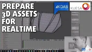 Kuesa 3D Studio Tutorial: Preparing 3D assets for realtime export