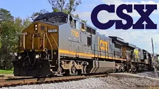 Railfanning in Independence KY Feat. CSX YN3B Dash 8 leader