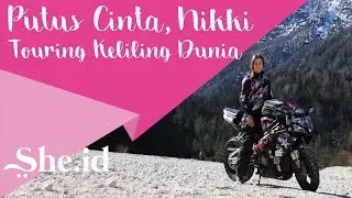 Putus Cinta, Wanita Ini Touring Keliling Dunia