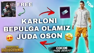 🤩 BEPULGA KARLO PERSANAJINI OLAMIZ // 🔥 BU JUDA OSON - PUBG MOBILE