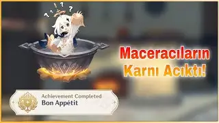 Bon Appetit / Genshin İmpact Türkçe / Gizli Başarım