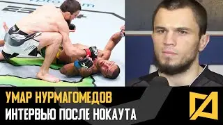 Умар Нурмагомедов - Интервью после жесткого нокаута / 