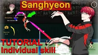 The Spike. Volleyball 3x3. Sanghyeon. TUTORIAL Individual skill. Rainbow Effect