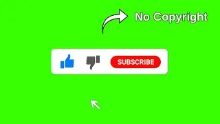 Subscribe Intro | Like button | Green Screen | Subscribe green Screen | No copyright | Nice Techno