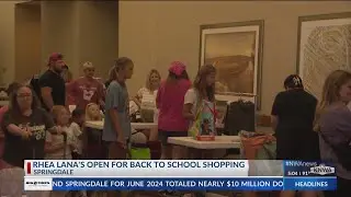 Rhea Lana's open for back to school shopping in Springdale