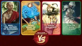 Commander VS S15E9: Reki VS Chisei VS Angus VS Jori En [EDH]