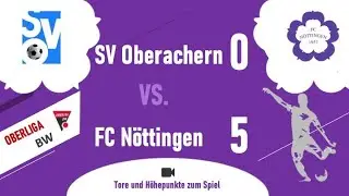 Oberliga Baden-Württemberg: SV Oberachern - FCN 0 : 5  (0:4) ...
