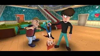 Ketangkep - Scary Robber Home Clash Level 3 - Nacho Usual Heist
