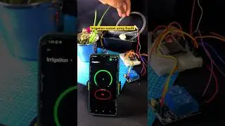 💧 Automatic Irrigation System using Arduino & Blynk | ESP32