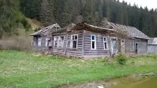 Развалины села Буркут, Карпаты