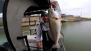 fishing Moses lake flood gates (speckled trout, redfish, sheepshead)