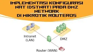 Konfigurasi NAT (dstnat) pada DMZ Network di Mikrotik RouterOS