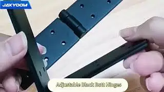 JAXYOOM Heavy Duty Gate Hinge,270 Degree Folding Hinge with Screws 