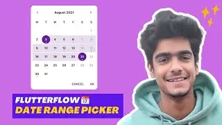 How To Create Date Range Picker In FlutterFlow