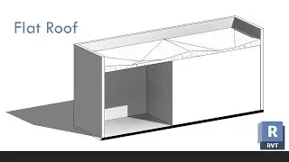 Flat Roof in Revit