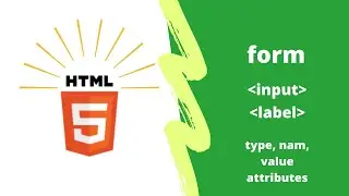 Lesson 07-2 | HTML5 form, input tag, input type, label tag in Urdu/Hindi