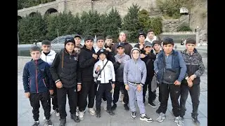 Մրցաշարից առաջ Մարտունի խոշորացված համայնքի բռնցքամարտի հավաքական թիմը զբոսնում է Թբիլիսի քաղաքում