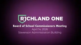 Richland One Called Board Meeting 4-14-2026