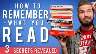 Remember what you Read - SECRETS for remembering books