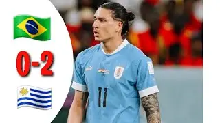 Brazil VS Uruguay | CONMEBOL | World Cup Qualifying | Matchday 4 | Football Highlights 2023