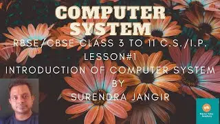 Computer System Part 1|Parts of Computer System|Input Output Devices|CPU