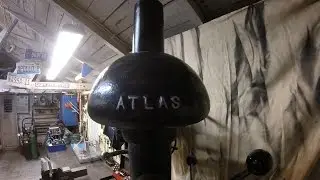 atlas drill press pulley upgrade/modification
