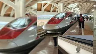 Gak perlu ke LN, Kereta Cepat Canggih Berkecepatan 350km / jam Ada Di Rel Jakarta - Bandung.. WHOOSH