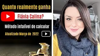 Quanto realmente ganha Flávia Calina ?