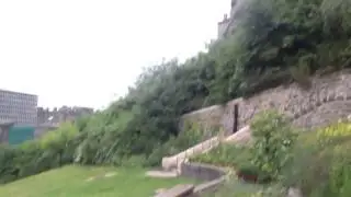 bunny below the Edinburgh Castle