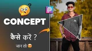 picsart new creative triangle photo editing tutorial | Lightroom creative color photo editing 2020