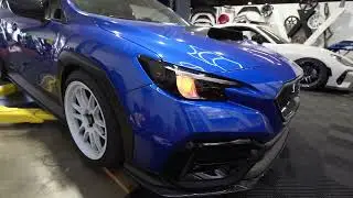 V1 and V2 Headlight / Front Sidemarker Overlays - 2022+ WRX